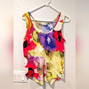 Colorful Floral Tank Top